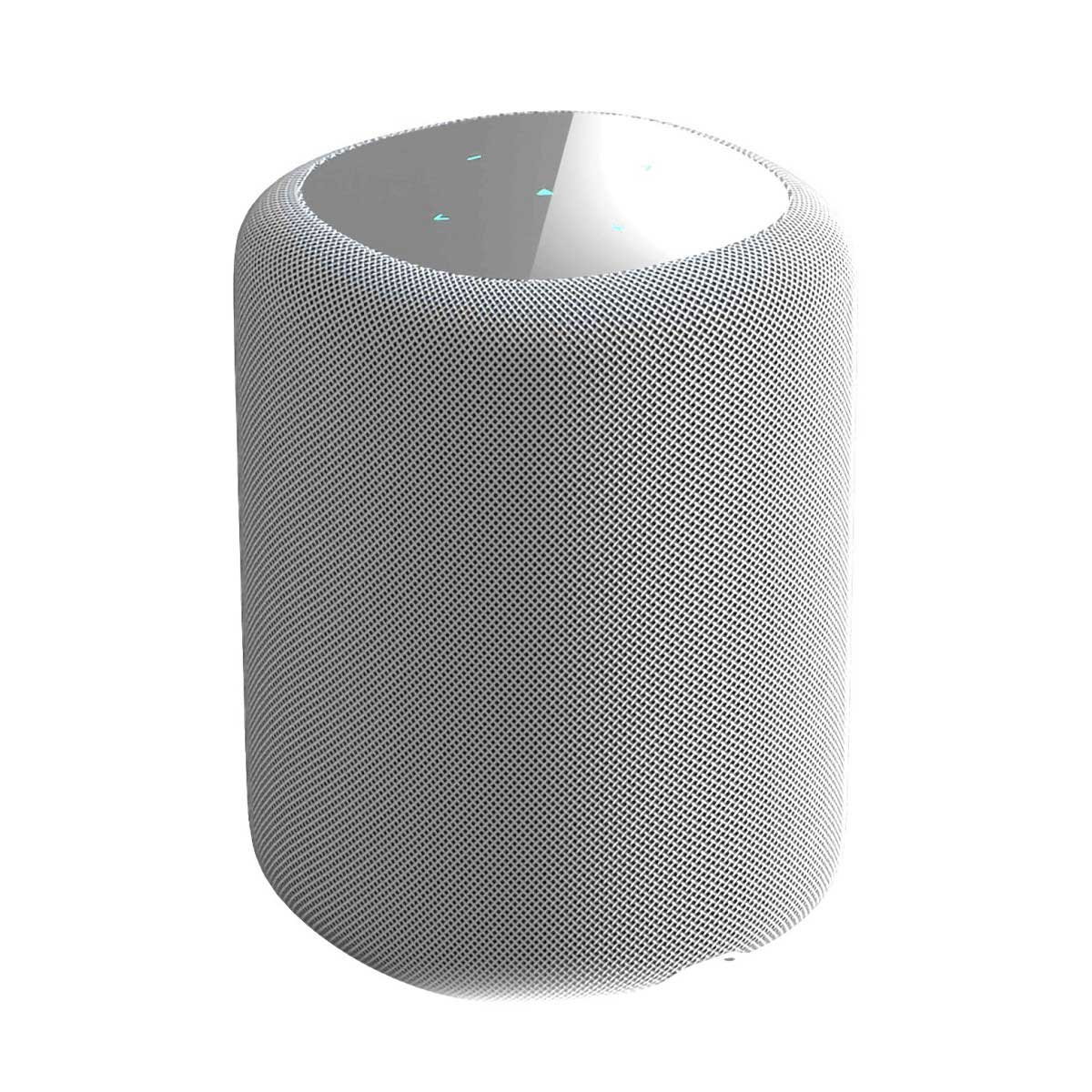 WiiM Sound White Rear Angled View