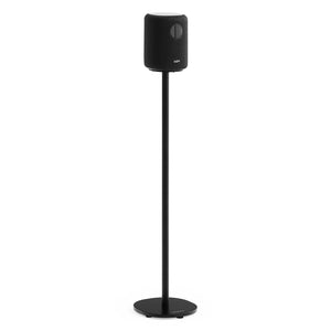 WiiM Sound Floor Stand Black Angled View
