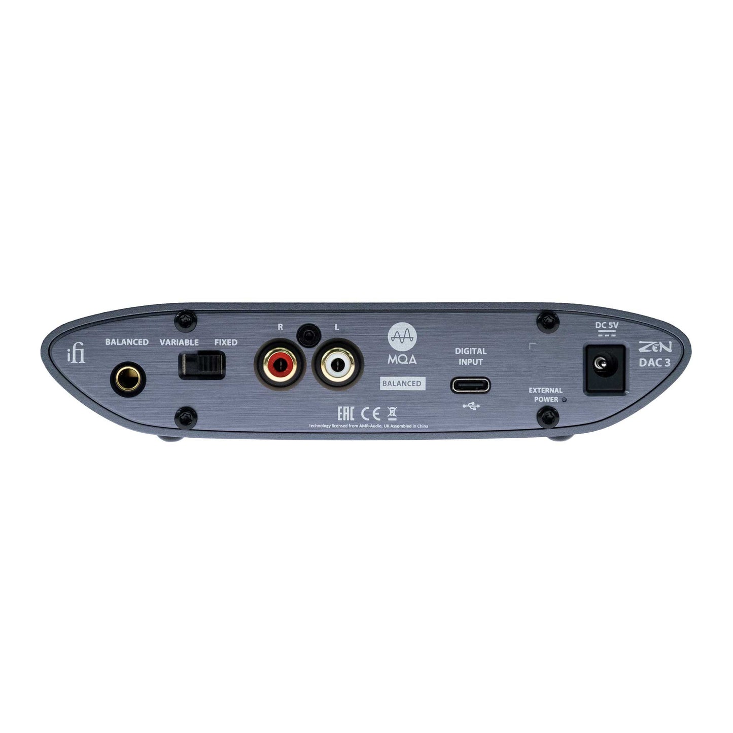 iFi Audio ZEN DAC 3 Rear View