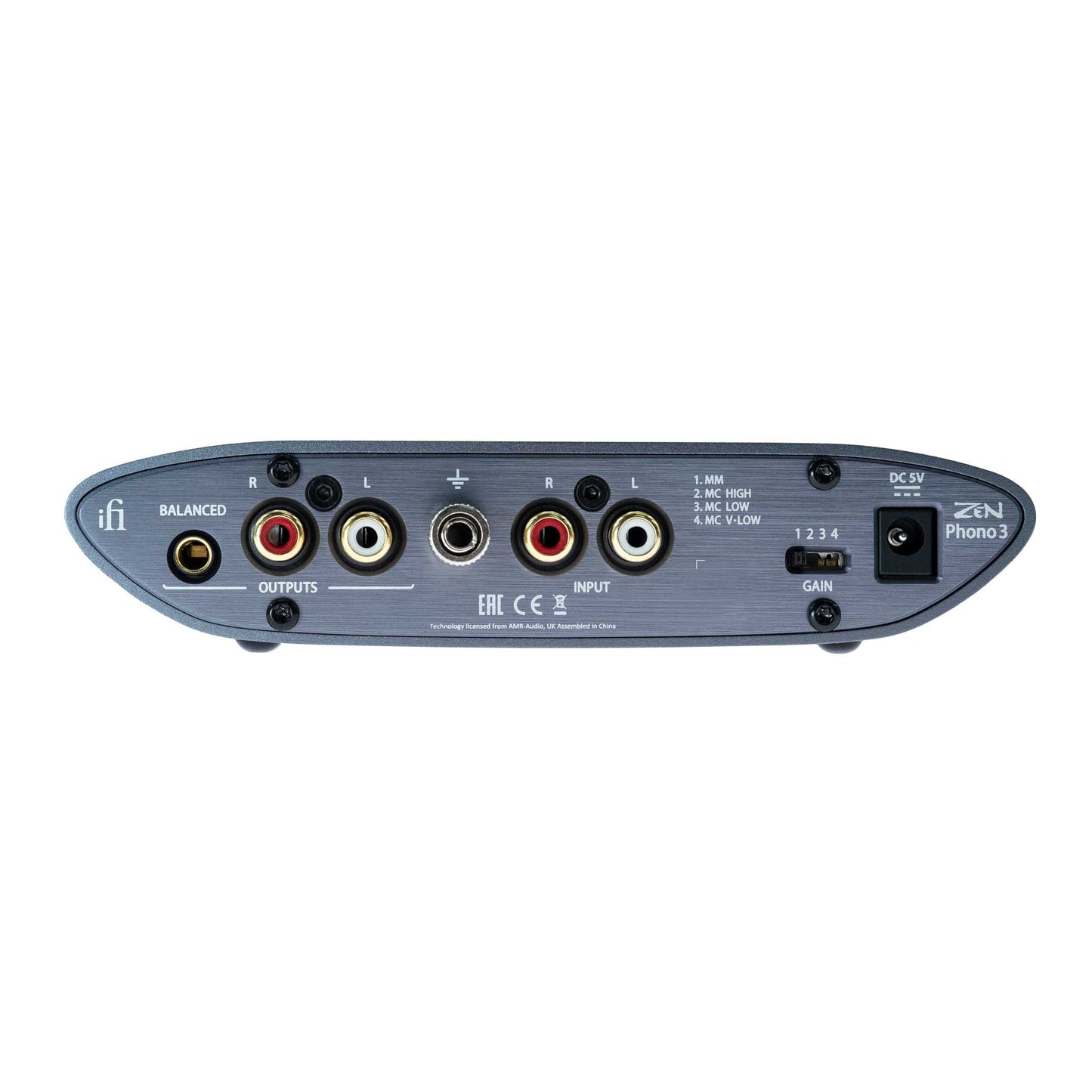 iFi Audio ZEN Phono 3 Rear View