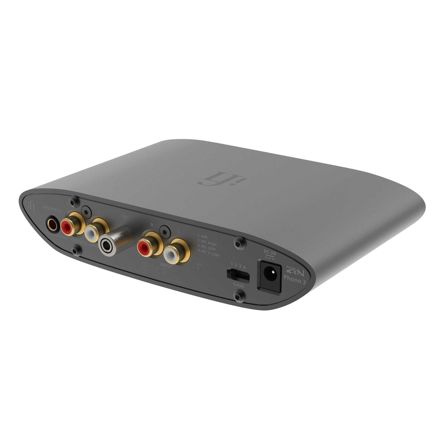 iFi Audio ZEN Phono 3 Rear Angled View