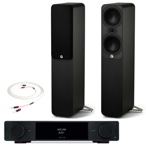 Arcam A25+ with Q Acoustics 5050 Satin Black