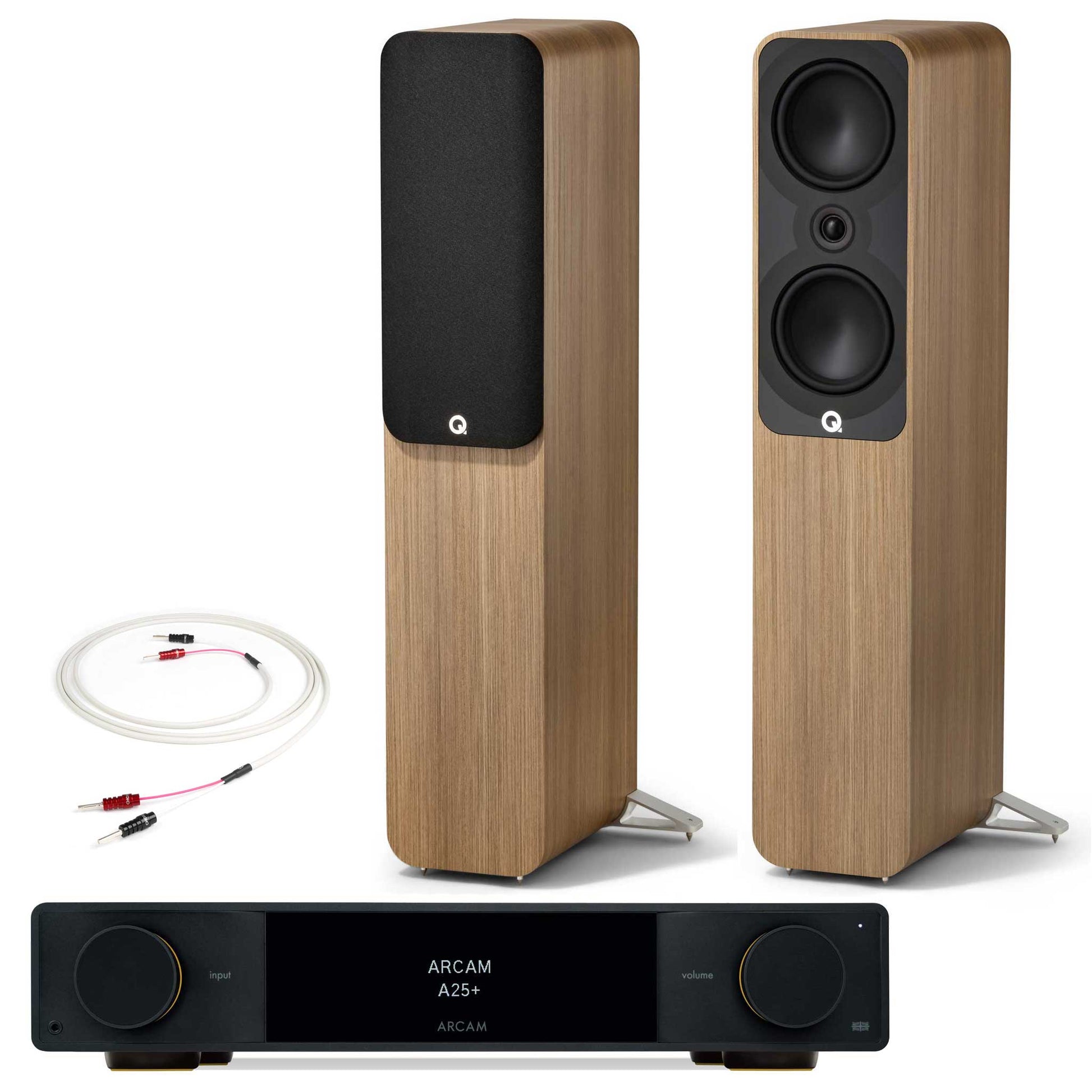 Arcam A25+ with Q Acoustics 5050 Holme Oak