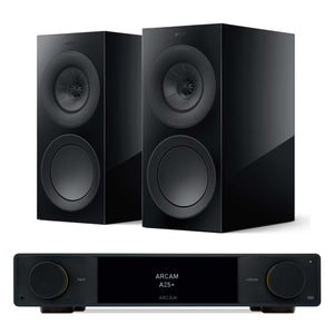 Arcam A25+ with KEF R3 Meta Black Gloss
