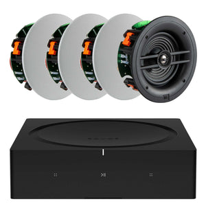 Sonos Amp + 4 x JBL Stage 260C In-Ceiling Speakers