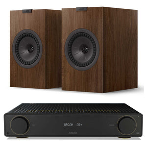 Arcam A5+ with KEF Q3 Meta Speakers Walnut