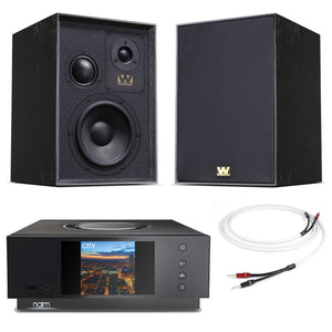 Naim Uniti Atom With Wharfedale Super Denton Speakers