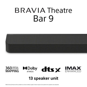 Sony Theatre Bar 9 13 Speakers Built-In
