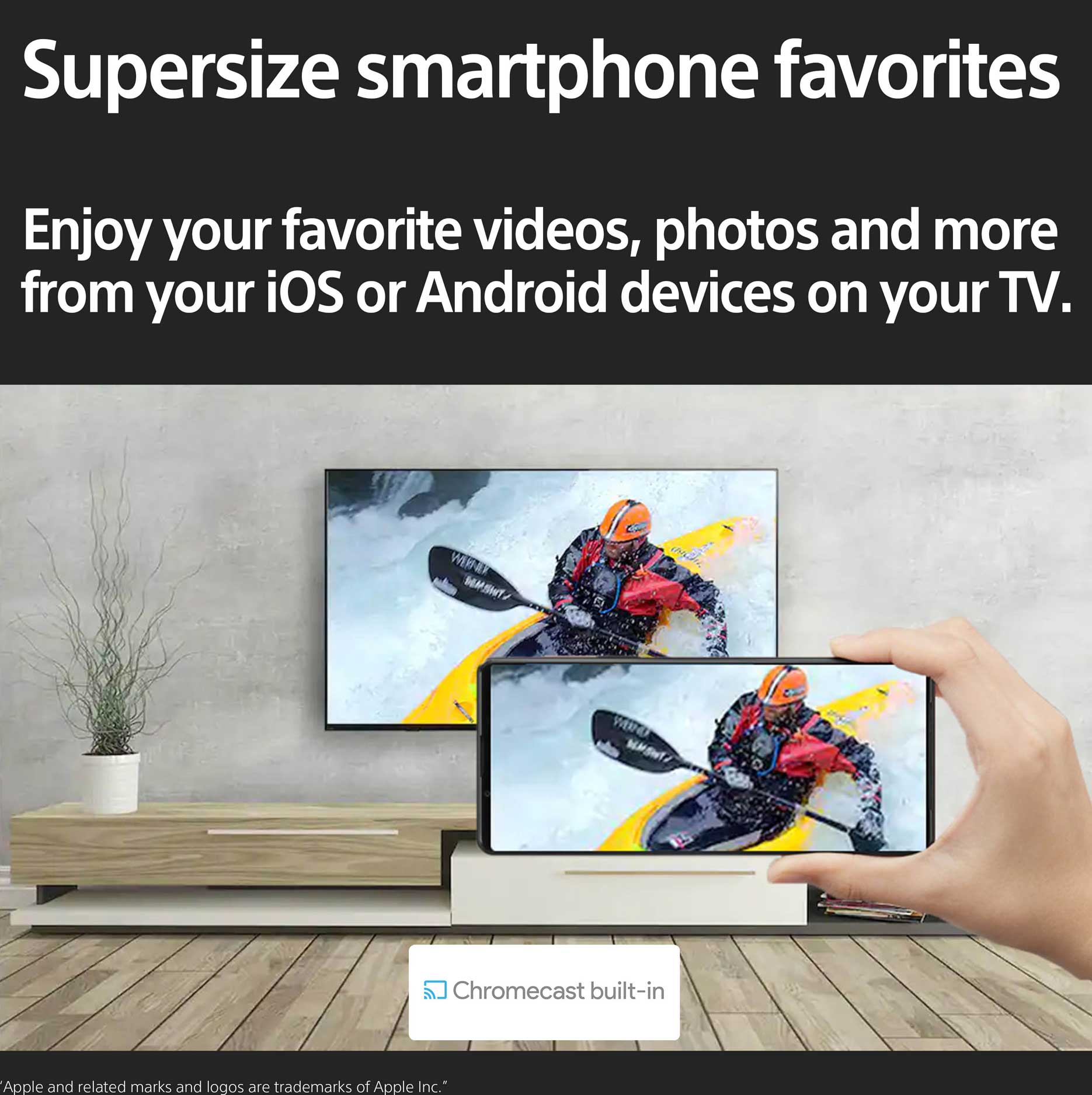 Sony KD32W800 Chromecast