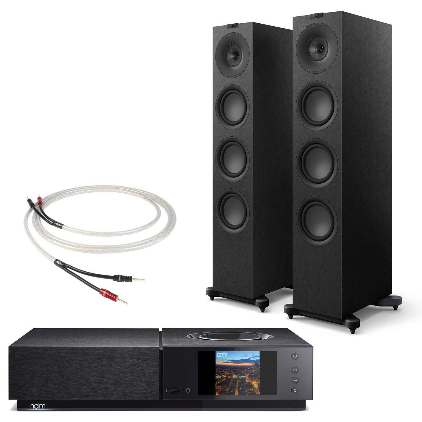 Naim Uniti Nova With KEF Q11 Meta Speakers