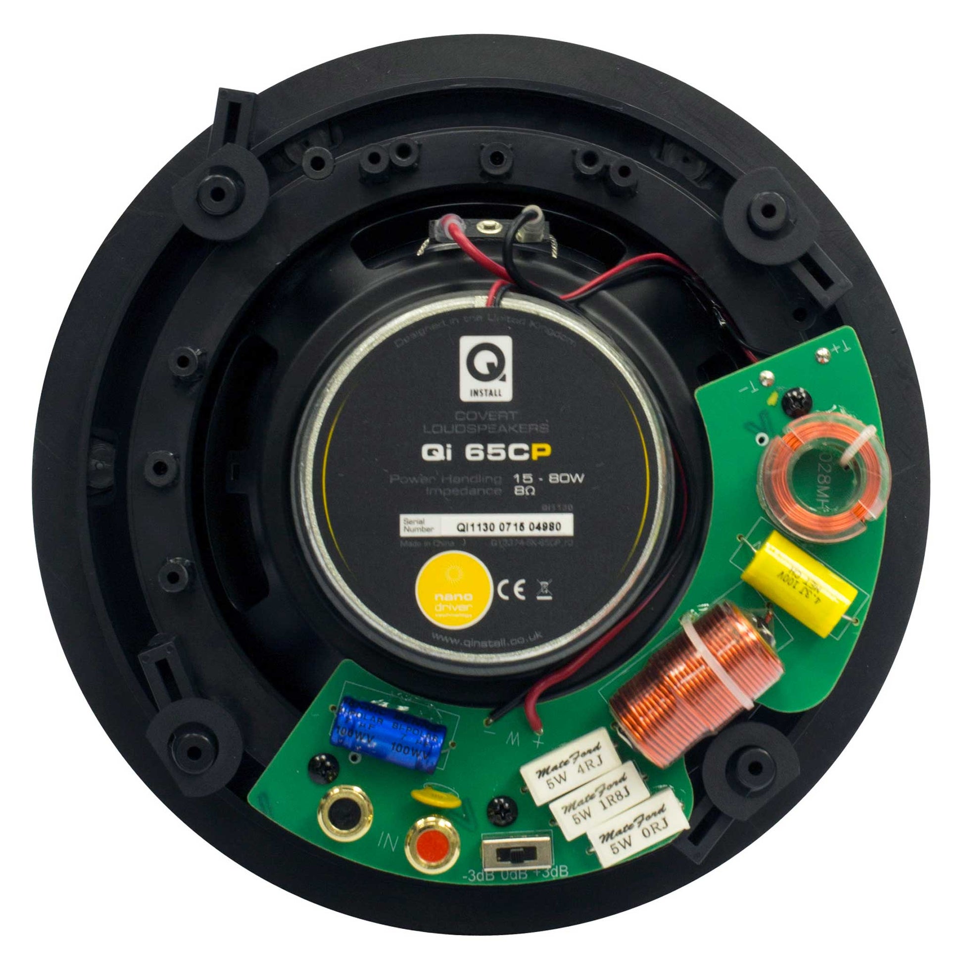 Q Acoustics Qi65CP Rear