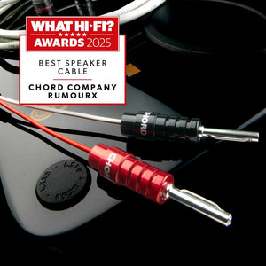 Chord RumourX Pre-Terminated Speaker Cable Award Winner