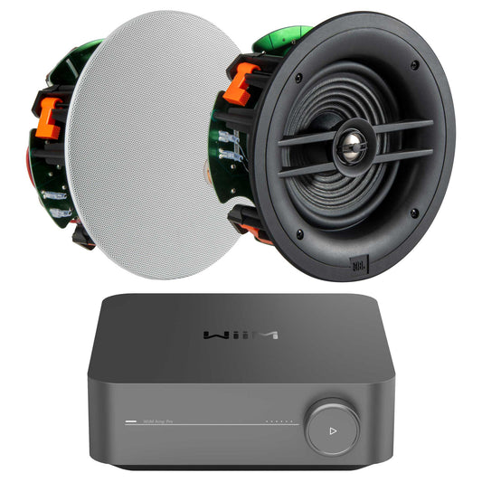WiiM Amp Pro with JBL Stage 260C In-Ceiling Set