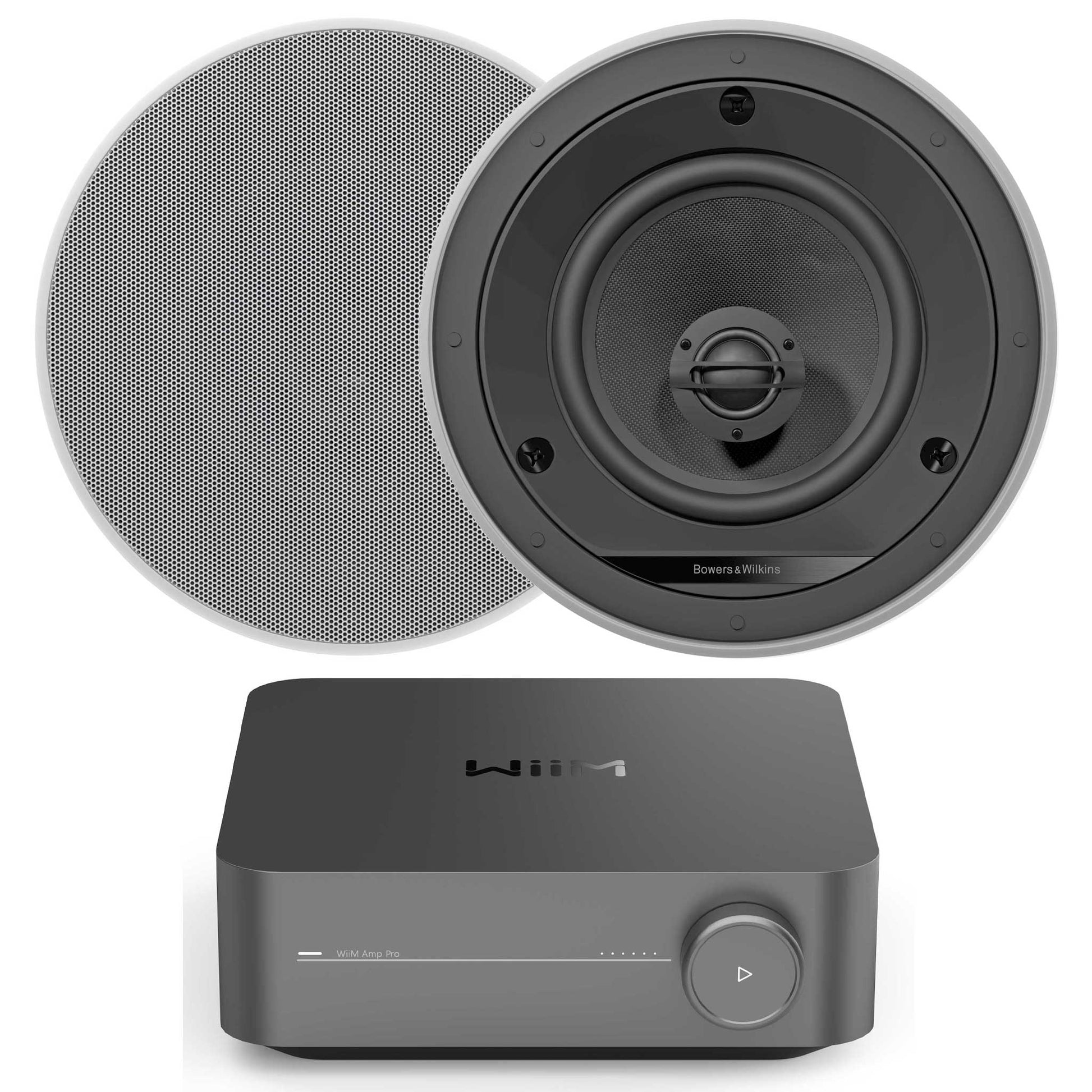 Wiim Amp Pro with Bowers & Wilkins CCM665 Ceiling Speakers