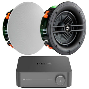 WiiM Amp Pro In-Ceiling Set with JBL Stage 280C