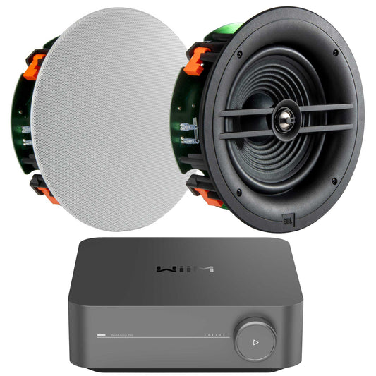 WiiM Amp Pro In-Ceiling Set with JBL Stage 280C