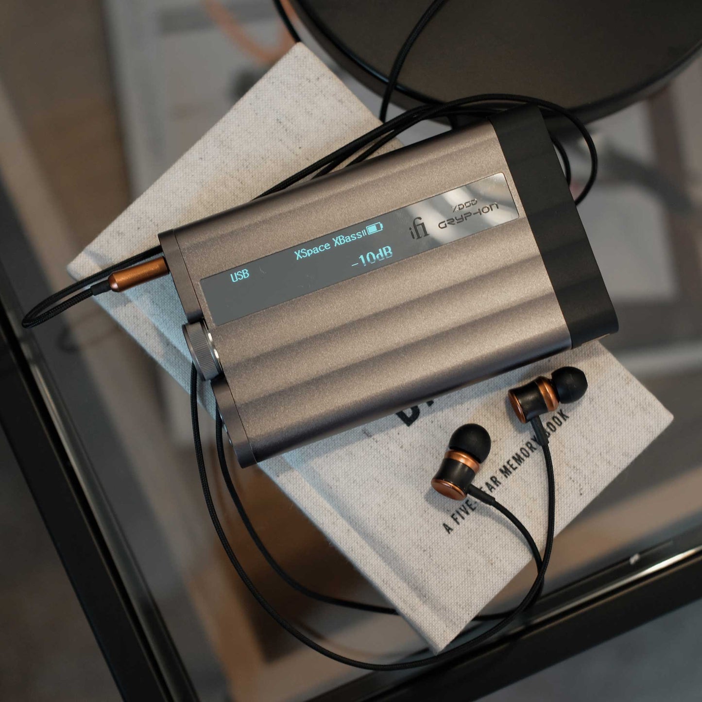 iFi Audio xDSD Gryphon In Use