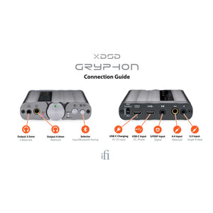 iFi Audio xDSD Gryphon Connections