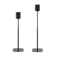Mountson Adjustable Floor Stands For Sonos One Black