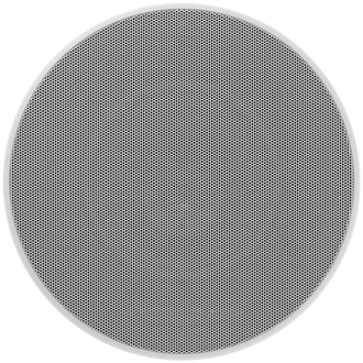 B&W CCM663SR Single Stereo Ceiling Speaker With Grill On