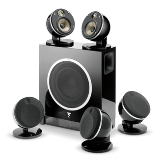 Focal Dome Flax 5.1 System Black
