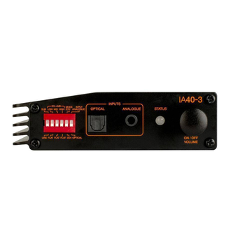 Monitor Audio IA40-3 Inputs 1