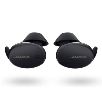 Bose Sport Earbuds Triple Black Side View
