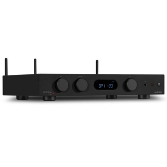 Audiolab 6000A Play Black Profile View