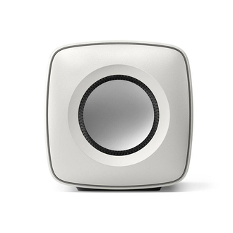 KEF KC62 Mineral White Side View
