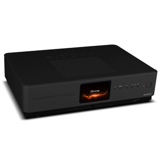 Audiolab Omnia Black Top Angled View