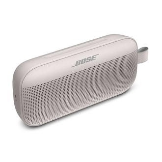 Bose SoundLink Flex White Smoke Angled View