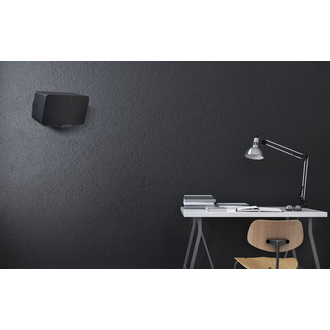 Mountson Premium Sonos Five Wall Mount Black Room Setting