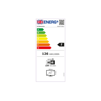 LG OLED77C36LC Energy Label