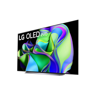 LG OLED83C34LA Side Angle