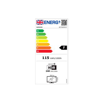 Samsung QE75QN90C Energy Label