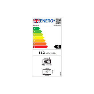 Samsung QE65QN900C Energy Label