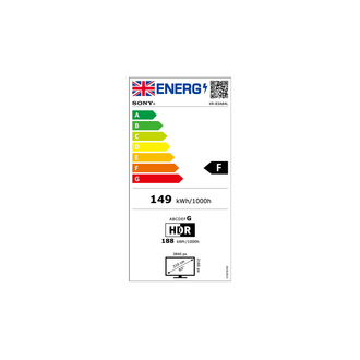 Sony XR83A84L Energy Label