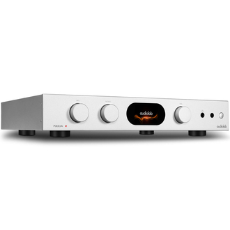 Audiolab 7000A Silver Angled View