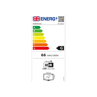 LG Objet Collection – Posé 48 Energy Label