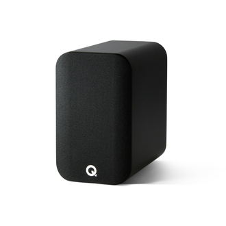 Q Acoustics 5010 Black With Grille On Angled
