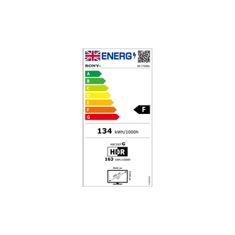 Sony Bravia XR77A95L Energy Label