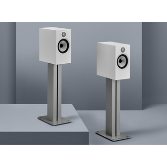 Bowers & Wilkins 606 S3 White with optional FS600 S3 stands