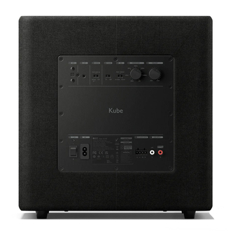 KEF Kube 10 MIE Rear View