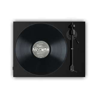 Pro-Ject E1 Turntable Black Top View