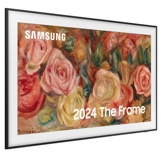Samsung 55” The Frame angled view