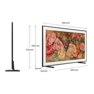 Samsung 85” The Frame dimensions