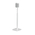 Mountson Adjustable Floor Stands White Angled View